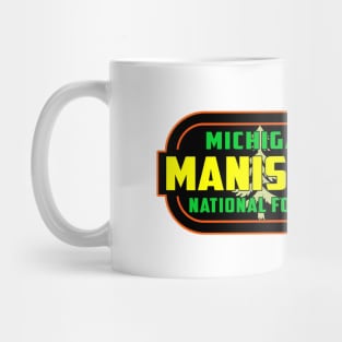 Manistee National Forest Michigan Huron Park Mug